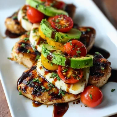 Juicy grilled chicken topped with fresh California avocado.
