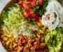 Healthy Turkey Taco Bowl