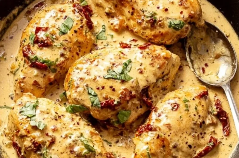 Delicious Marry Me Chicken dish served on a plate