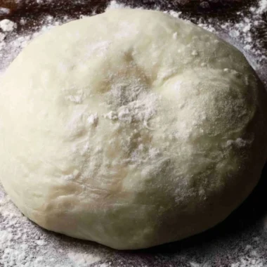Authentic Italian pizza dough ingredients and preparation process
