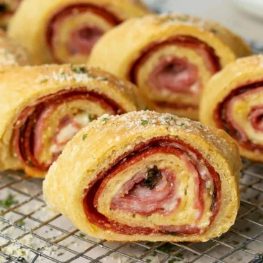 Cozy Stromboli baked with rich fillings and a golden crust, perfect for comfort meals.