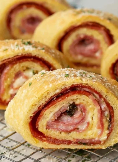Cozy Stromboli baked with rich fillings and a golden crust, perfect for comfort meals.