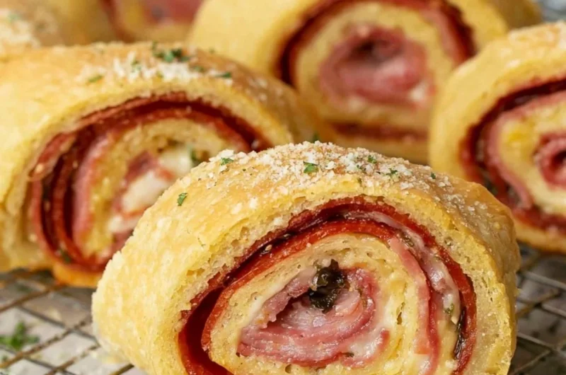 Cozy Stromboli baked with rich fillings and a golden crust, perfect for comfort meals.